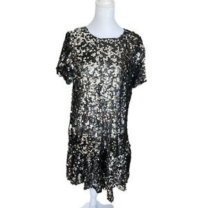 New sequin dress